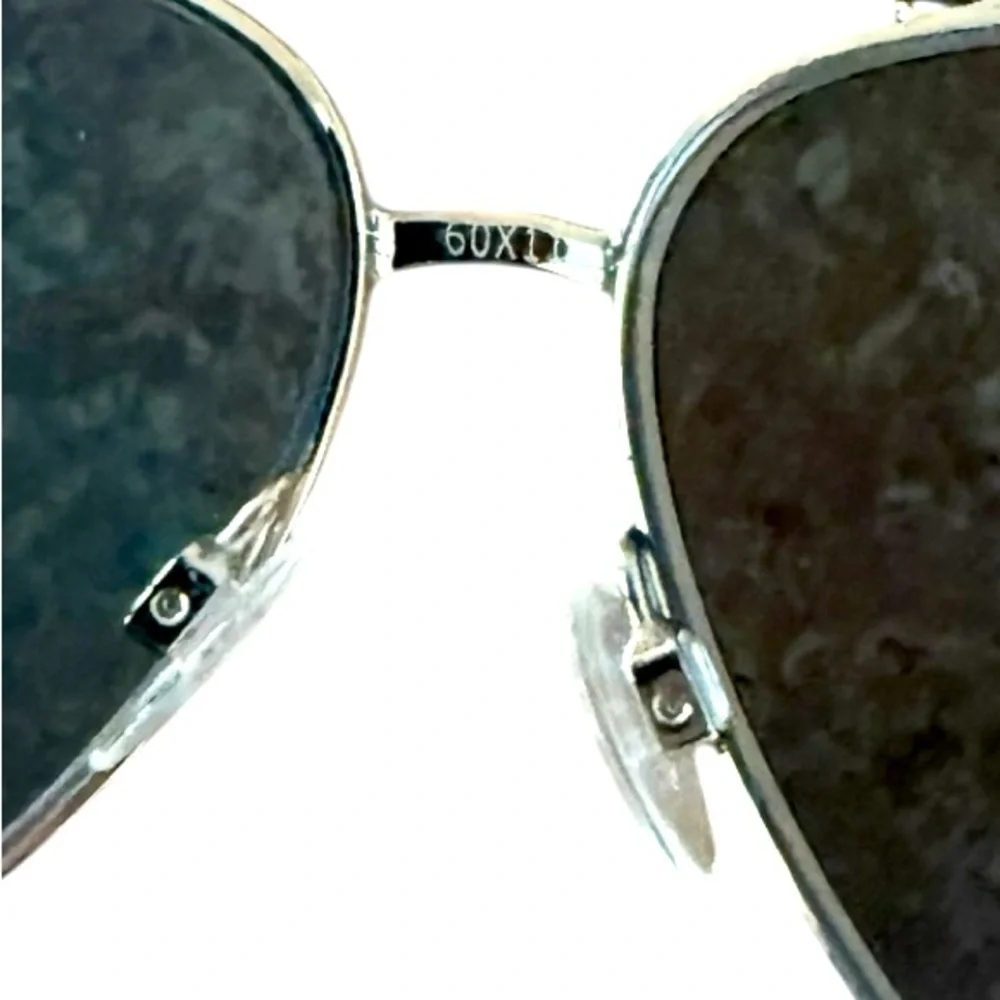 Beverly Hills Polo Club Aviator Sunglasses silver trim